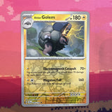 Pokemon Card Alolan Golem Journey Together Reverse Holo Uncommon 046/159 NM