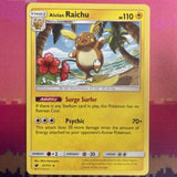 Pokemon Card Alolan Raichu Crimson Invasion Rare 31/111 Near Mint