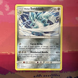 Pokemon Card Alolan Sandslash Cosmic Eclipse Rare 138/236 Near Mint