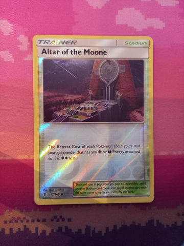 Pokemon Card Altar Of The Moone Guardians Rising Reverse Holo 117/145 Near Mint