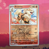 Pokemon Card Arcanine Destined Rivals Reverse Holo Uncommon 028/182 Near Mint