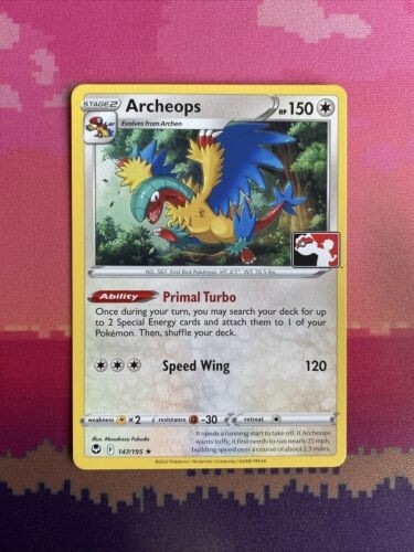 Pokemon Card Archeops Pokemon League Silver Tempest Rare 147/195 Near Mint