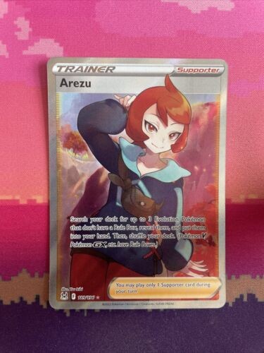 Pokemon Card Arezu 189/196 Ultra Rare Full Art Lost Origin Near Mint