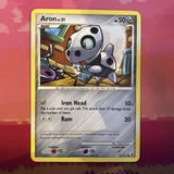 Pokemon Card Aron Rising Rivals Common 57/111 Near Mint