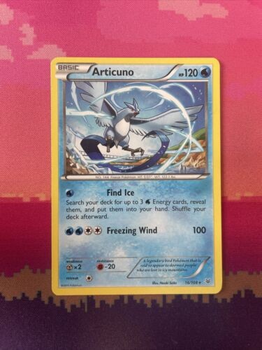 Pokemon Card Articuno Roaring Skies Rare 16/108 Near Mint