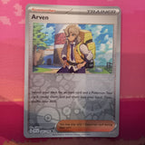Pokemon Card Arven Scarlet & Violet Base Set Reverse Holo 166/198 Near Mint