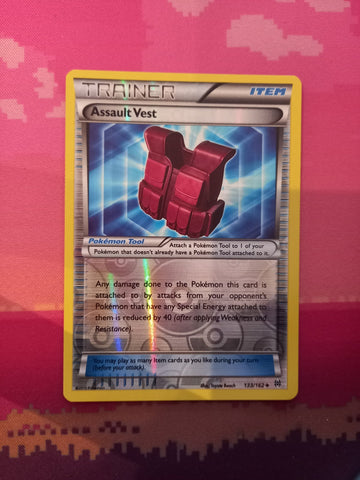 Pokemon Card Assault Vest Breakthrough Reverse Holo 133/162 Near Mint