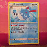 Pokemon Card Azumarill Burning Shadows Rare 35/147 Near Mint