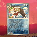 Pokemon Card Barraskewda Destined Rivals Reverse Holo Uncommon 063/182 Near Mint