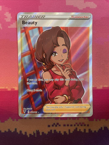 Pokemon Card Beauty 181/185 Ultra Rare Vivid Voltage Near Mint