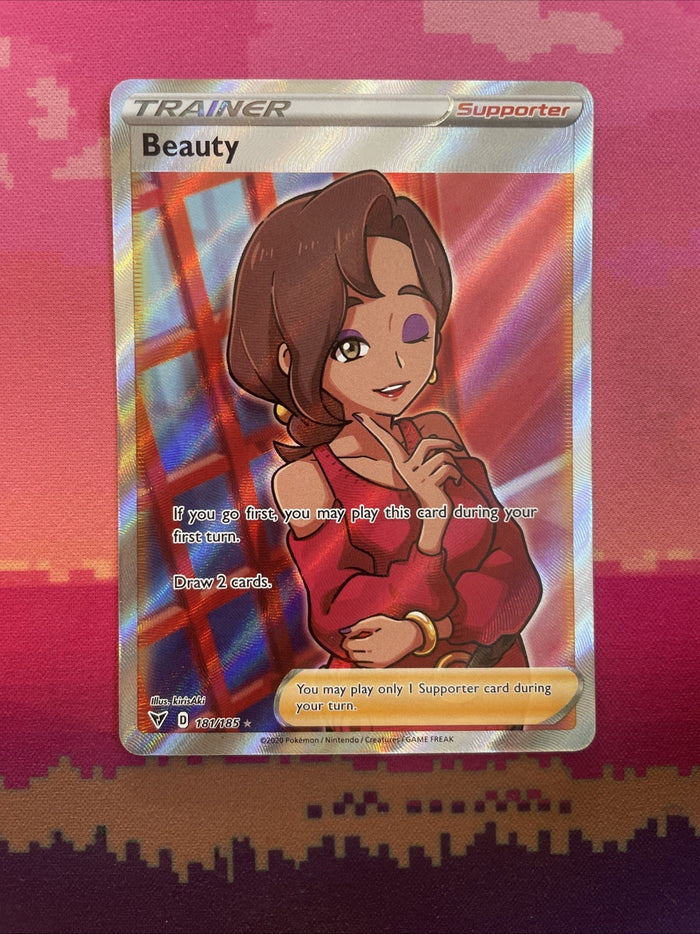 Pokemon Card Beauty 181/185 Ultra Rare Vivid Voltage Near Mint