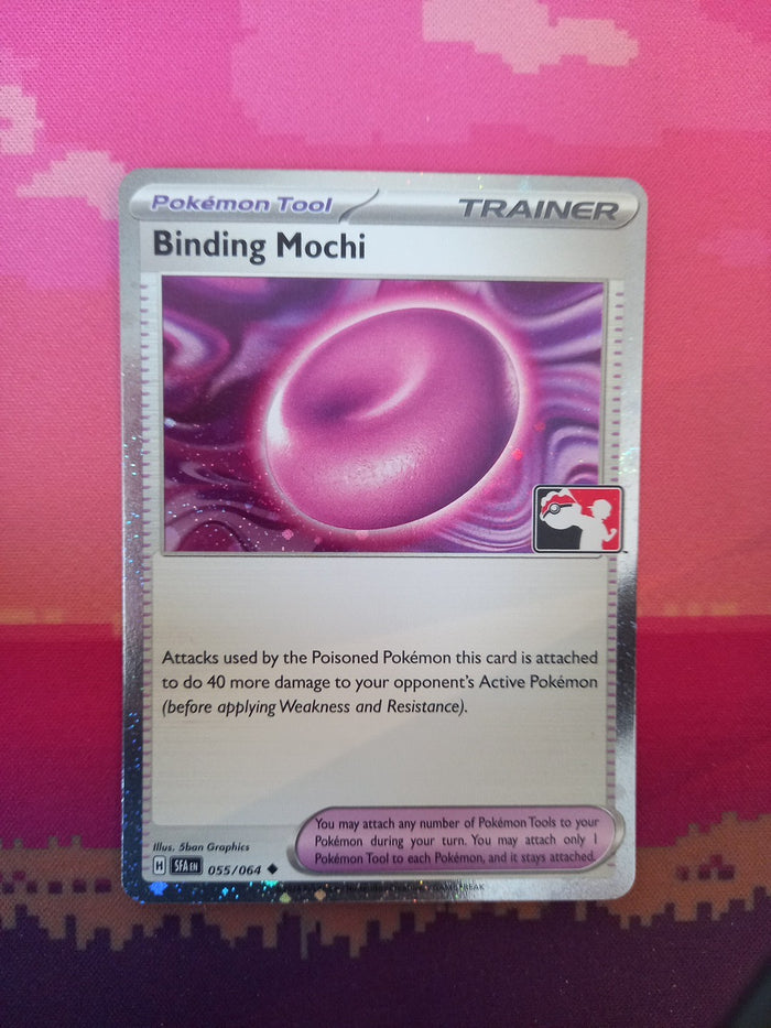 Pokemon Card Binding Mochi Prize Pack Cosmo Holo 055/064 Near Mint