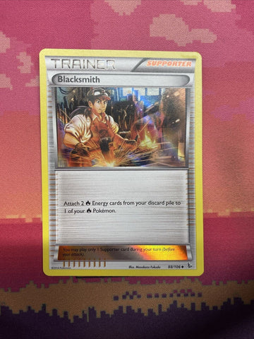 Pokemon Card Blacksmith Flashfire Holo Rare 88/106 Near Mint