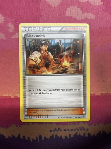 Pokemon Card Blacksmith Flashfire Rare 88/106 Near Mint