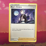 Pokemon Card Boss's Orders Brilliant Stars Rare 132/172 NM
