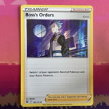 Pokemon Card Boss's Orders Brilliant Stars Holo Rare 132/172 Near Mint