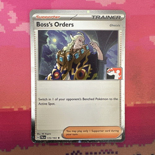 Pokemon Card Boss's Orders Prize Pack Cosmo Holo Rare 172/193 Near Mint