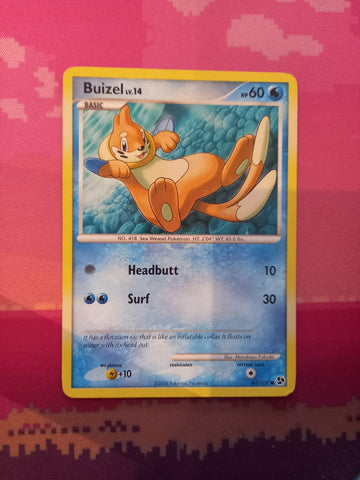 Pokemon Card Buizel Great Encounters Common 61/106 Near Mint