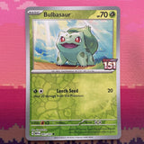 Pokemon Card Bulbasaur Best Buy Promo 001/165 Near Mint