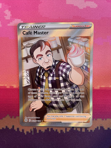 Pokemon Card Cafe Master TG25/TG30 Ultra Rare Brilliant Stars Near Mint