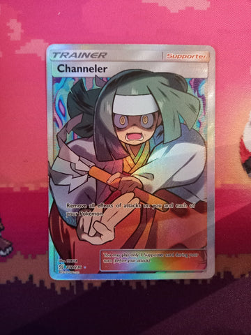 Pokemon Card Channeler 232/236 Ultra Rare Unified Minds Near Mint