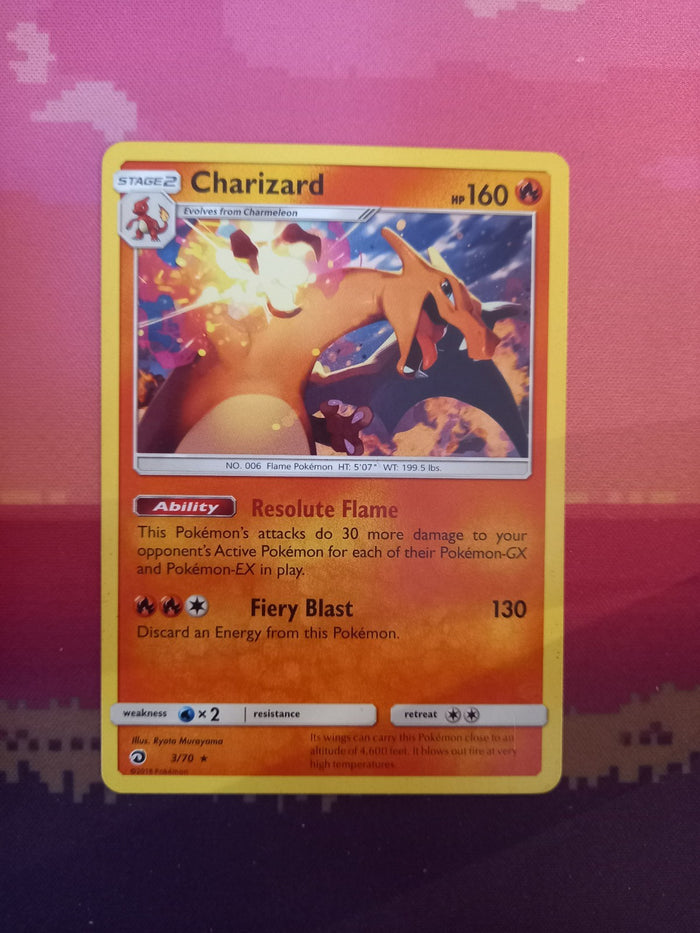 Pokemon Card Charizard Dragon Majesty Rare 3/70 Near Mint