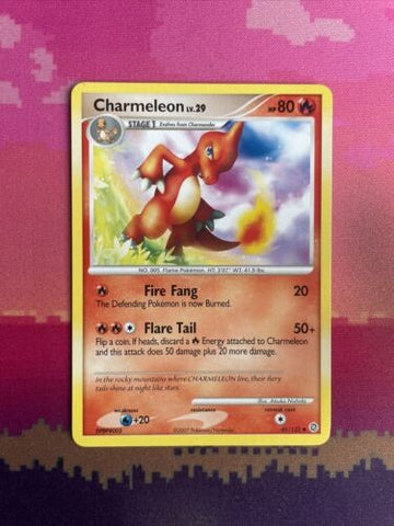 Pokemon Card Charmeleon Secret Wonders Uncommon 46/132 Near Mint