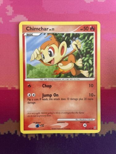 Pokemon Card Chimchar Supreme Victors Common 97/147 Near Mint