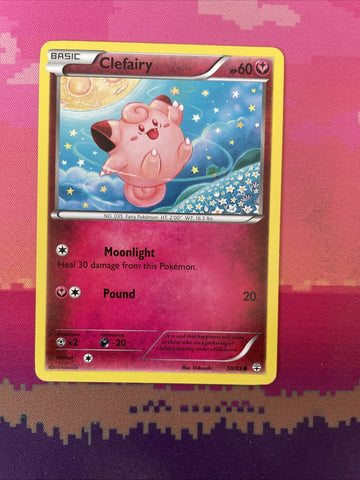 Pokemon Card Clefairy Generations Common 50/83 Near Mint