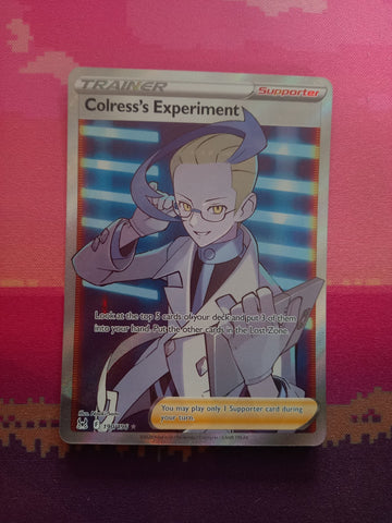 Pokemon Card Colress's Experiment 190/196 Ultra Rare Lost Origin Near Mint