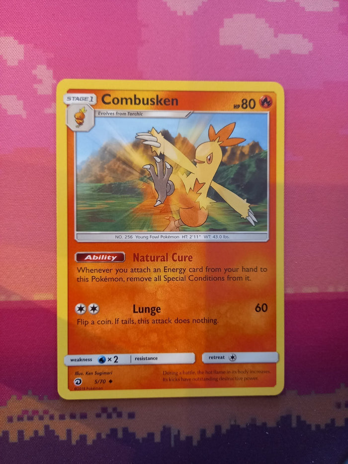 Pokemon Card Combusken Dragon Majesty Uncommon 5/70 Near Mint