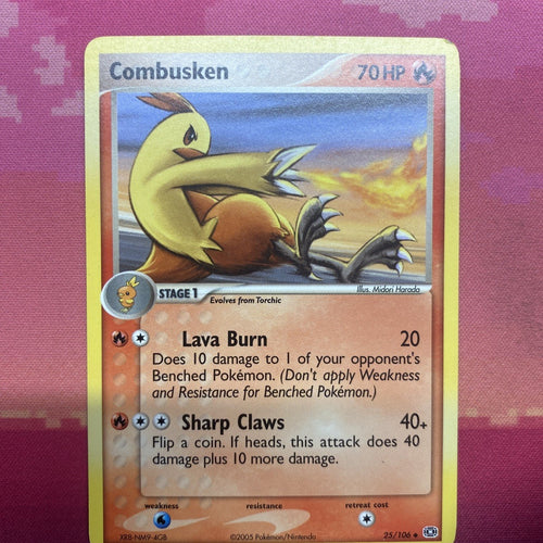 Pokemon Card Combusken EX Emerald Uncommon 25/106 Near Mint