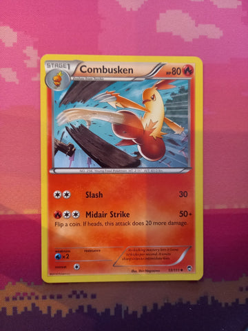 Pokemon Card Combusken Furious Fists Uncommon 13/111 Near Mint