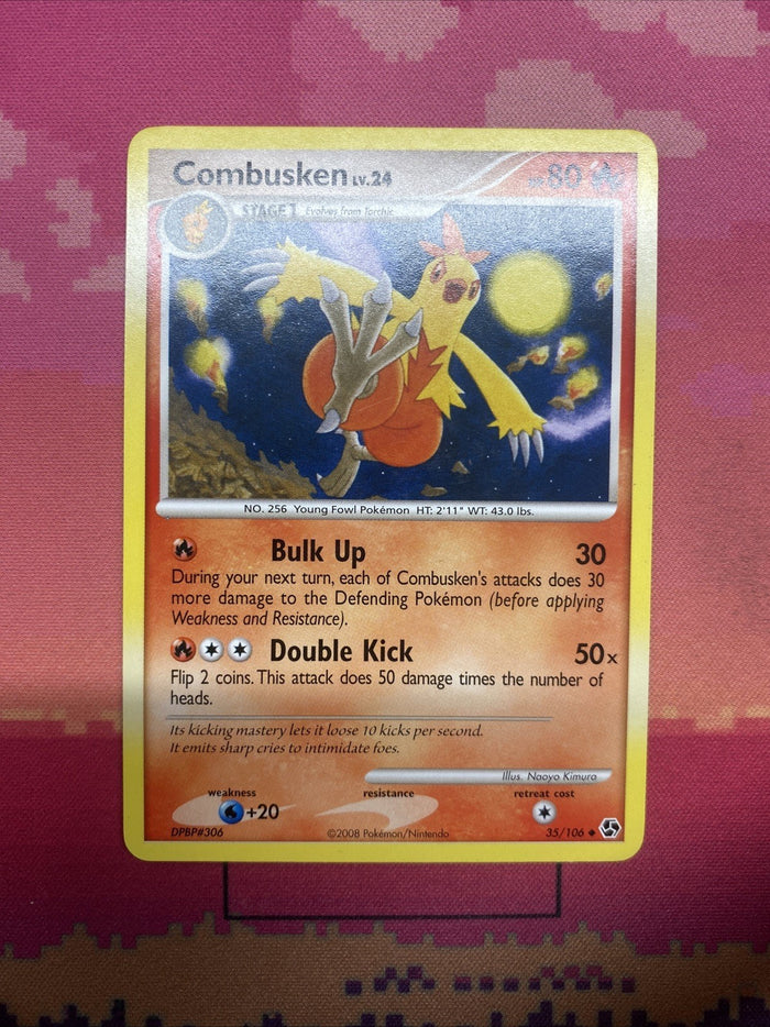 Pokemon Card Combusken Great Encounters Uncommon 35/106 Near Mint