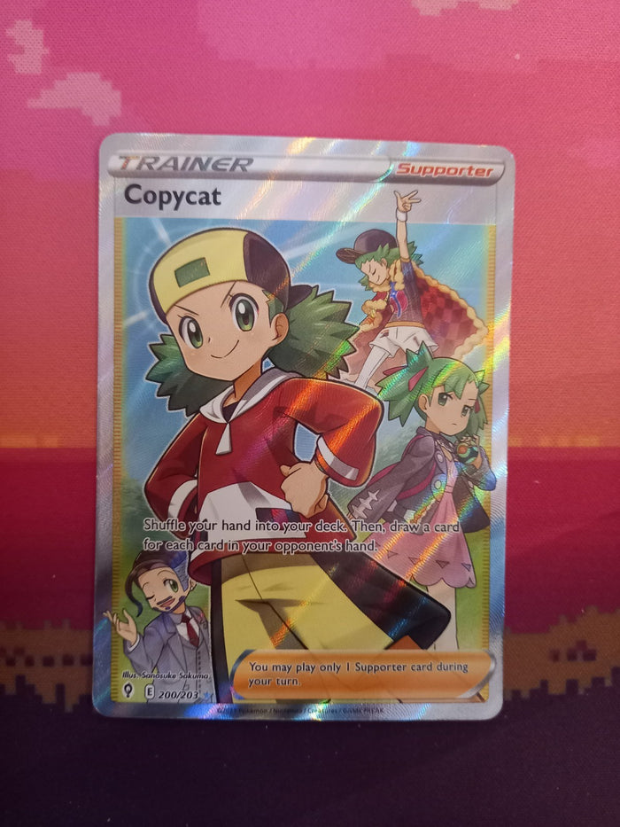 Pokemon Card Copycat 200/203 Ultra Rare Evolving Skies Near Mint