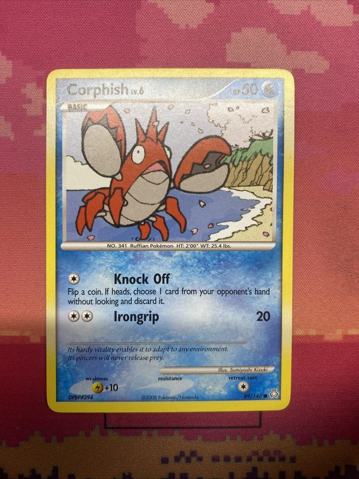 Pokemon Card Corphish EX Legends Awakened Common 89/146 Near Mint