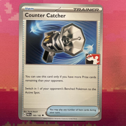Pokemon Card Counter Catcher Prize Pack Stamp 160/182 Near Mint
