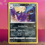 Pokemon Card Crobat Silver Tempest Reverse Holo Rare 105/195 Near Mint