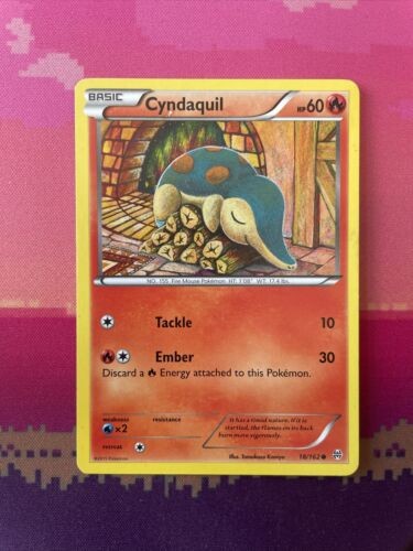 Pokemon Card Cyndaquil Breakthrough Common 18/162 Near Mint
