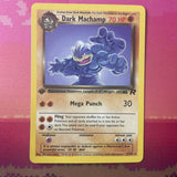 Pokemon Card Dark Machamp Team Rocket 1st Edition Rare 27/82 Near Mint