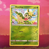 Pokemon Card Deerling Cosmic Eclipse Reverse Holo 15/236 NM