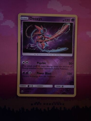 Pokemon Card Deoxys Celestial Storm Reverse Holo Rare 67/168 Near Mint