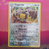 Pokemon Card Diggersby Rebel Clash Reverse Holo Rare 147/192 Near Mint