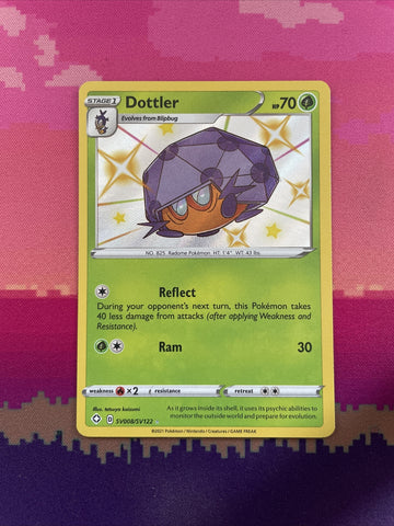 Pokemon Card Dottler SV008/SV122 Shiny Shiny Vault Near Mint