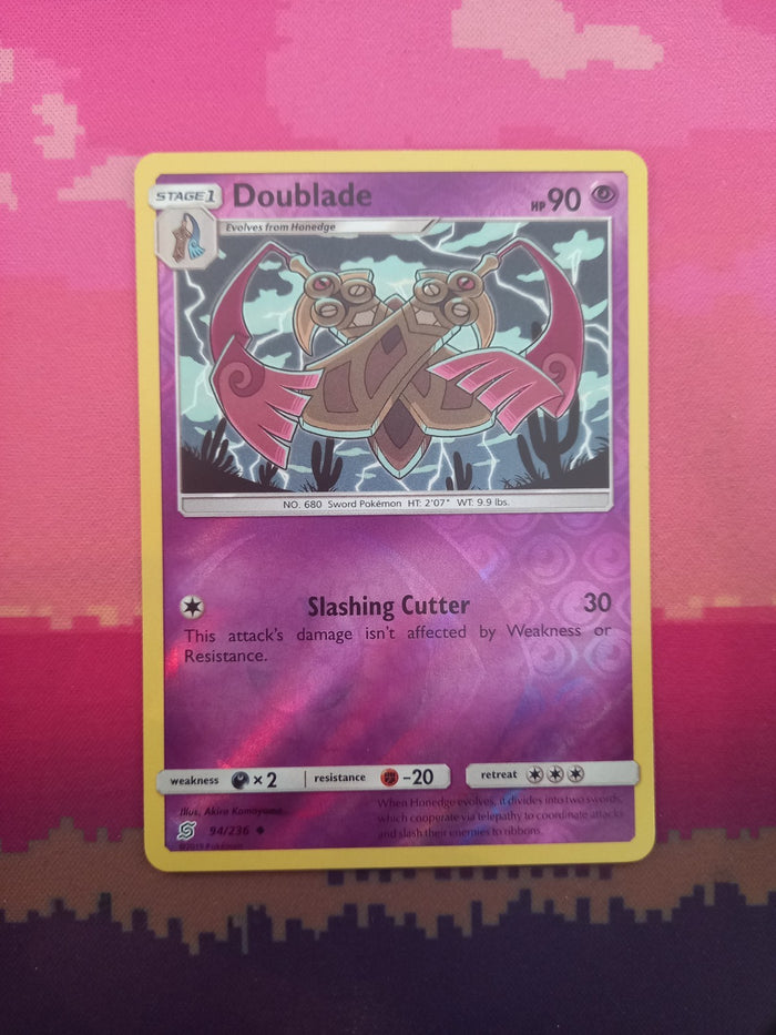 Pokemon Card Doublade Unified Minds Reverse Holo Uncommon 94/236 Near Mint