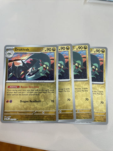 Pokemon Card Drakloak Mixed Sets Reverse Holo 129/167 Near Mint