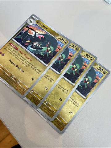 Pokemon Card Drakloak Mixed Sets Reverse Holo 129/167 Near Mint (back)