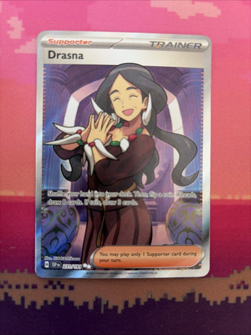 Pokemon Card Drasna Surging Sparks Ultra Rare 231/191 Near Mint