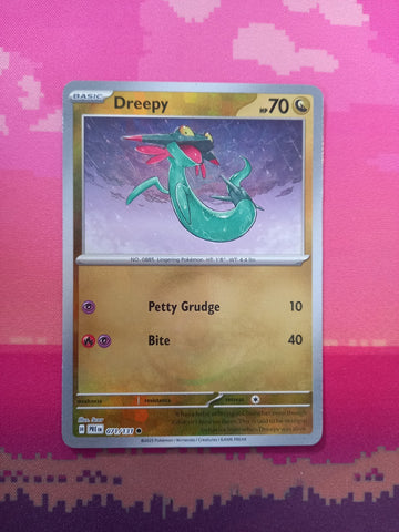 Pokemon Card Dreepy Prismatic Evolutions Poke Ball 071/131 Near Mint