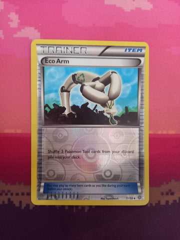 Pokemon Card Eco Arm Steam Siege Reverse Holo 71/98 Near Mint
